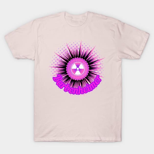 BARBENHEIMER. HOT PINK DANGER BURST STYLE T-Shirt by SwagOMart